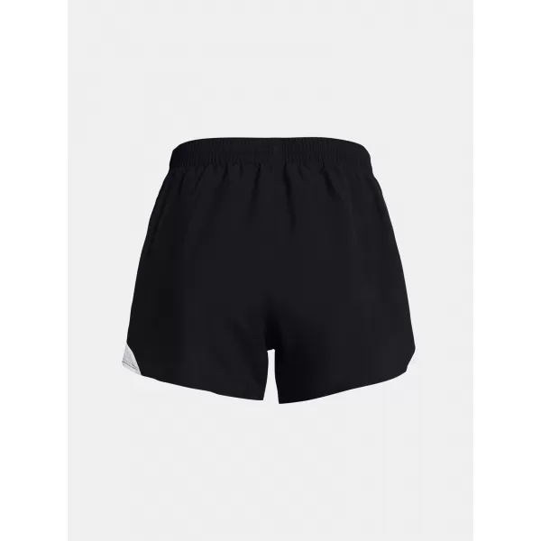  Дамски шорти UNDER ARMOUR UA FLY BY 3'' SHORTS 1382438-002 ЧЕРЕН 