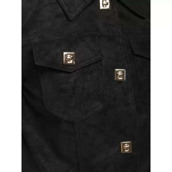  Дамско яке DSTREET TY5880 ЧЕРЕН 