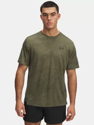Мъжка тениска UNDER ARMOUR TECH VENT JCQRD SS 1390047-390 ЗЕЛЕНО