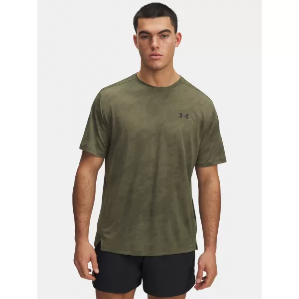  Мъжка тениска UNDER ARMOUR TECH VENT JCQRD SS 1390047-390 ЗЕЛЕНО 