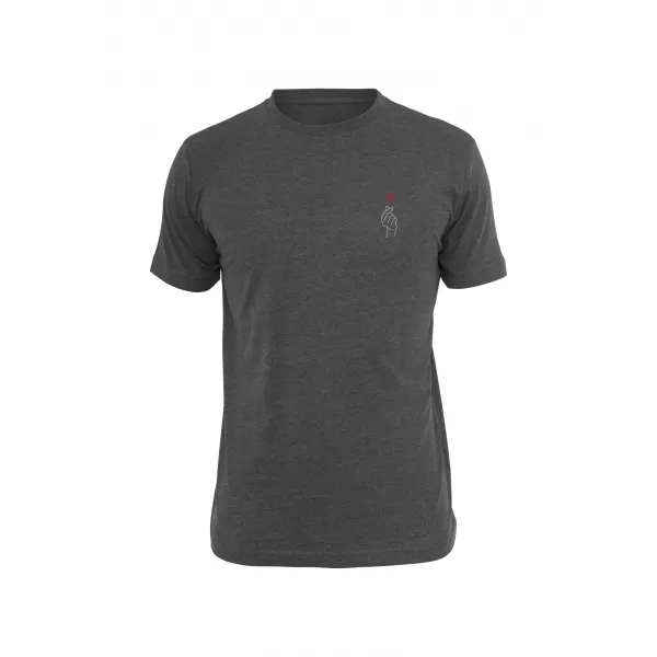  Мъжка тениска URBAN CLASSICS TB8997-00091 ВЪГЛЕН 