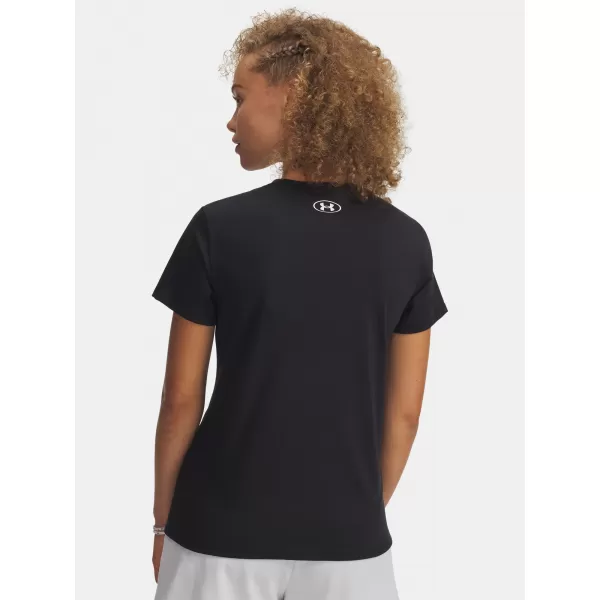  Дамска тениска UNDER ARMOUR W VARSITY SS 6010592-001 ЧЕРЕН 