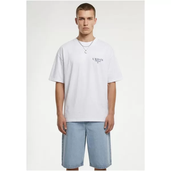  Мъжка тениска URBAN CLASSICS TB8755 БЯЛО 