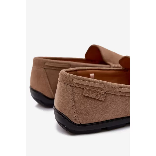  Мъжки мокасини BIG STAR SHOES TT174201 БЕЖОВО 