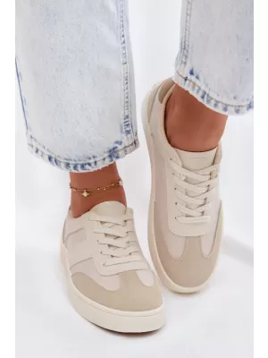 Дамски кецове BIG STAR SHOES TT274768 БЕЖОВО
