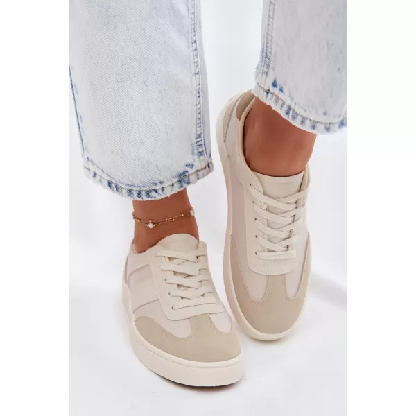  Дамски кецове BIG STAR SHOES TT274768 БЕЖОВО 