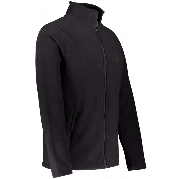  Мъжки поларен суичър ALTISPORT ALM002852 ЧЕРНО И ЗЛАТНО 