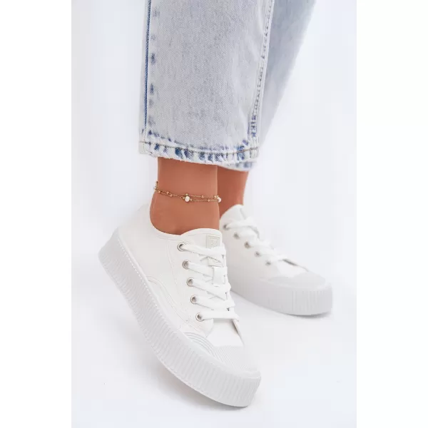  Дамски кецове BIG STAR SHOES TT274269 БЯЛО 