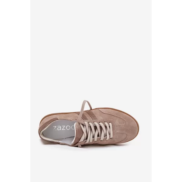  Дамски кецове ZAZOO N1068/528/1065 БЕЖОВО 