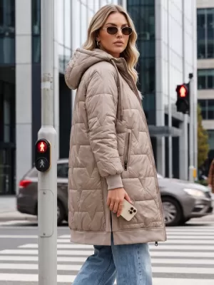 Дамско яке DSTREET TY5810 БЕЖОВО