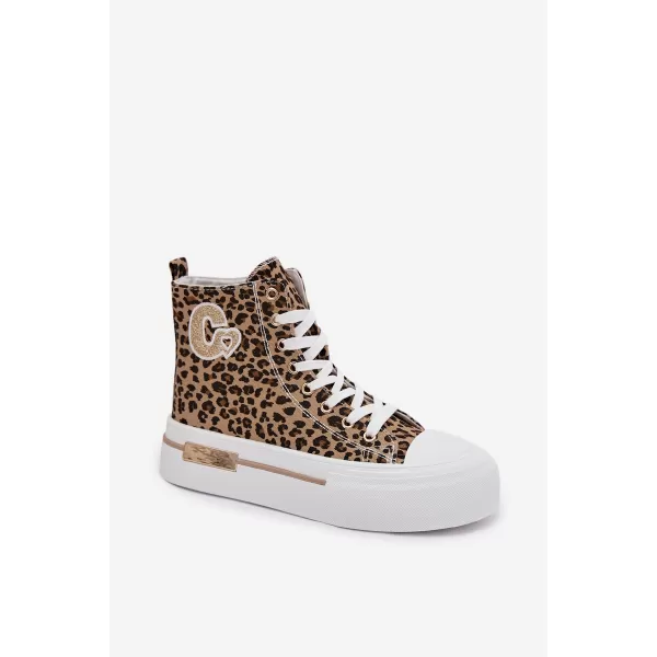  Дамски кецове BOTO A88-211 ЛЕОПАРД 