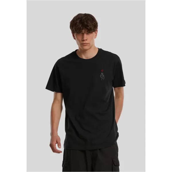  Мъжка тениска URBAN CLASSICS TB8997-00007 ЧЕРЕН 