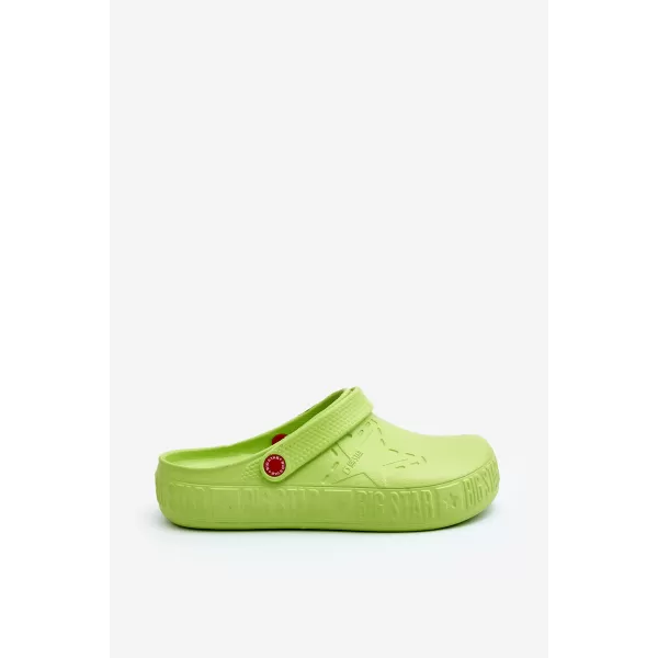  Мъжки чехли BIG STAR SHOES II175005 ЗЕЛЕНО 