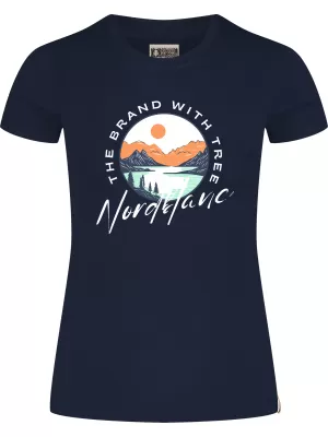 Дамска тениска NORDBLANC STARLIGHT NBSLT8176 ТЪМНО СИНЬО