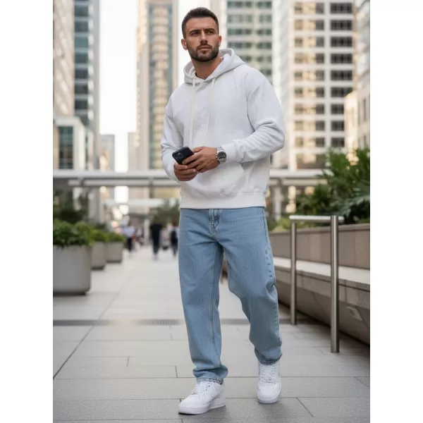  Мъжки суичър DSTREET BX5950 СВЕТЛО СИВО 