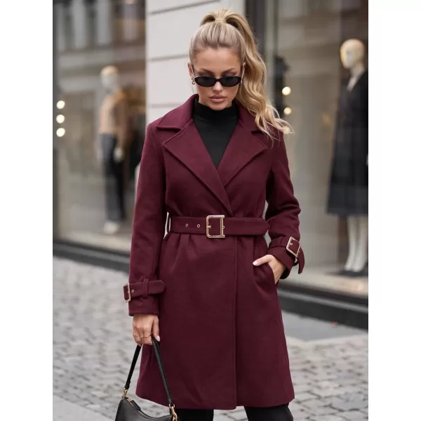  Дамско палто DSTREET NY0786 БОРДО 