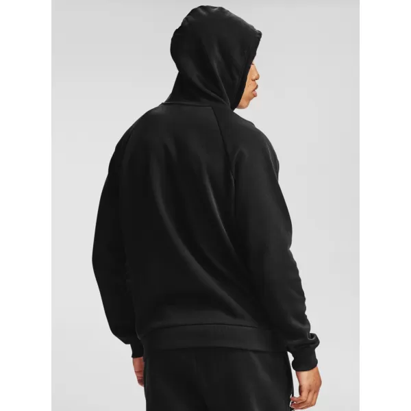  Мъжки суичър UNDER ARMOUR RIVAL FLEECE BOX LOGO HD 1357095-001 ЧЕРЕН 