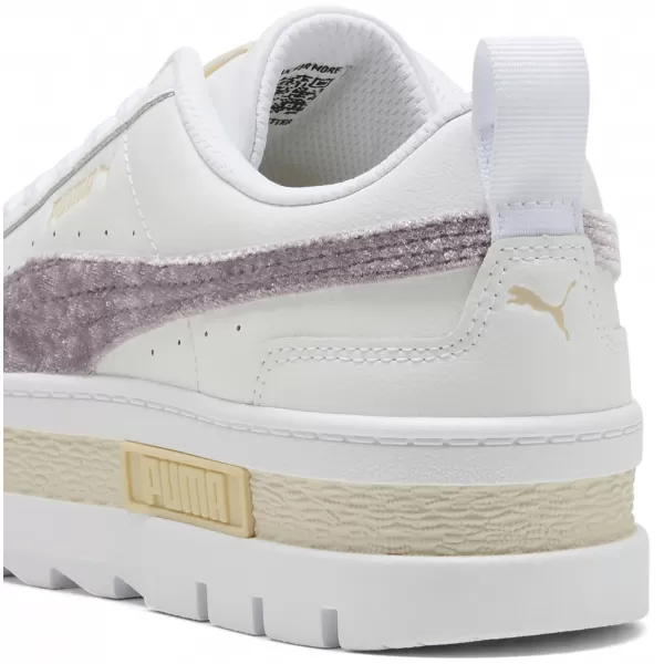  Дамски кецове PUMA MAYZE VELVET DREAM WNS 403326-01 ПУМА БЯЛО/СЛИВОВО СЛАДКО 