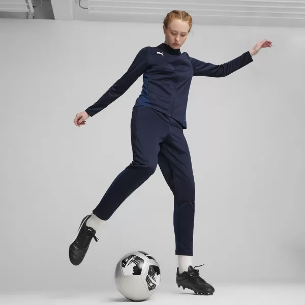  Дамско яке PUMA TEAMGOAL TRAINING JACKET WMN 658635-06 PUMA ТЪМНО/БЯЛО/ПЕРСИЙСКО СИНЬО 