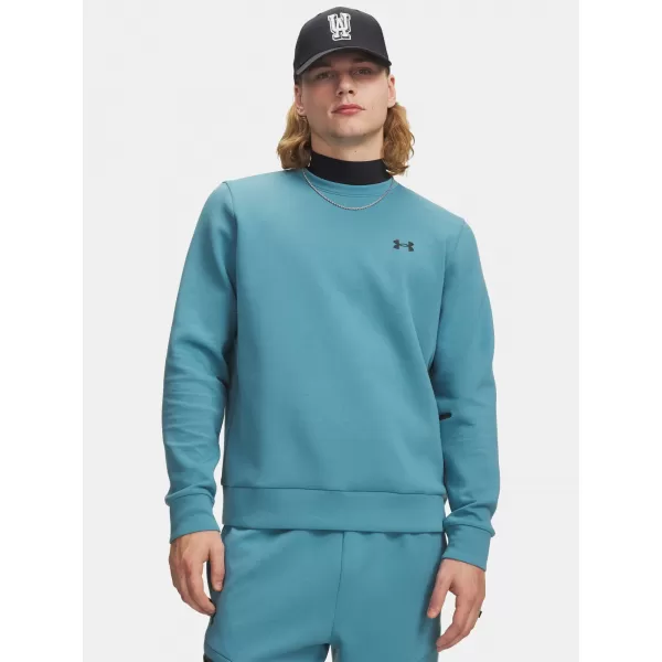  Мъжки суичър UNDER ARMOUR UNSTOPPABLE FLC CREW 1381688-466 СИНЬО 