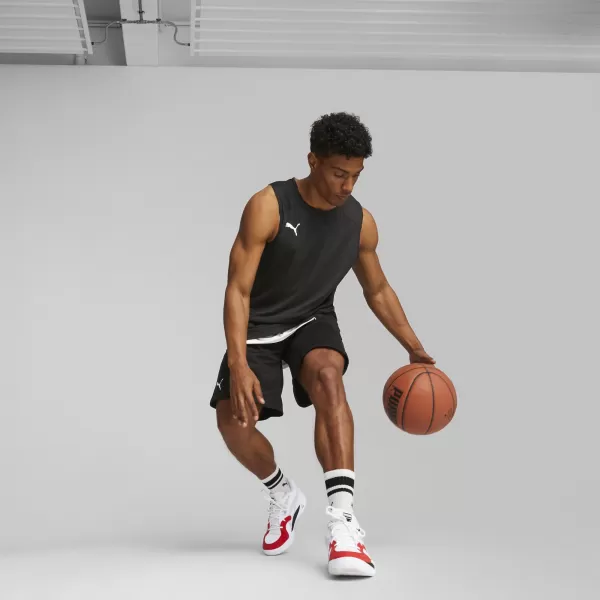  Мъжко двустранно трико PUMA REVERSIBLE PRACTICE JERSEY 676640-01 ПУМА ЧЕРНА 