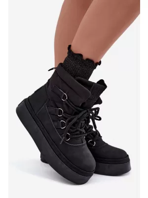 Дамски снежни човеци BIG STAR SHOES UU274189 ЧЕРЕН