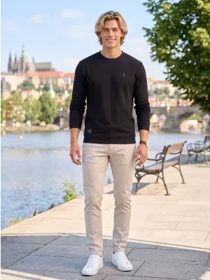 Мъжки суичър ALTISPORT ICES ЧЕРЕН