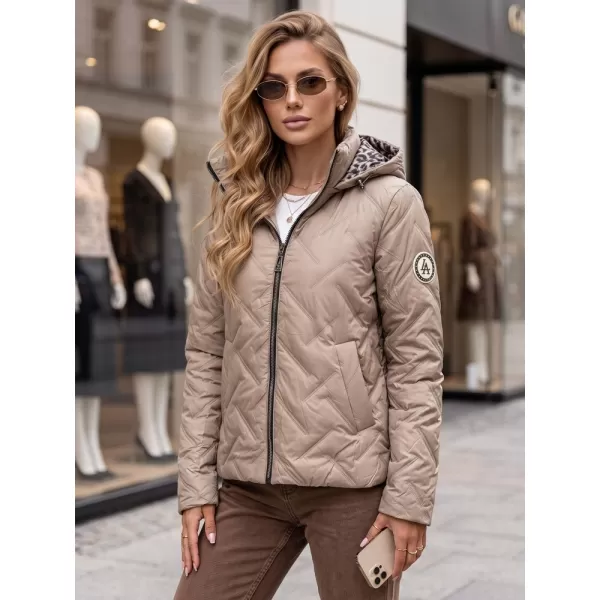  Дамско яке DSTREET TY5774 КАРАМЕЛ 
