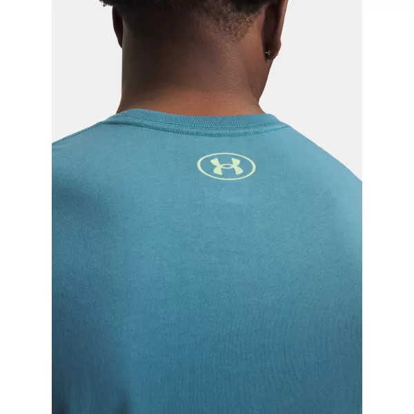  Мъжка тениска UNDER ARMOUR TEAM ISSUE WORDMARK SS 1329582-466 СИНЬО 