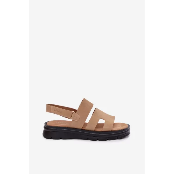  Дамски сандали BIG STAR SHOES TT274482 БЕЖОВО 