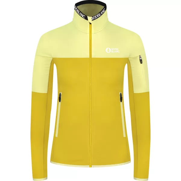  Дамски суичър powerfleece NORDBLANC IDOL NBSFL8337 КЕХЛИБАР 