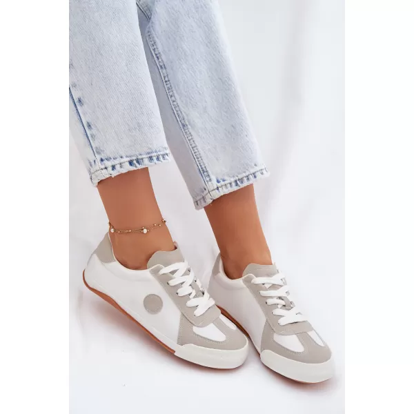  Дамски кецове BIG STAR SHOES TT274145 БЯЛО 