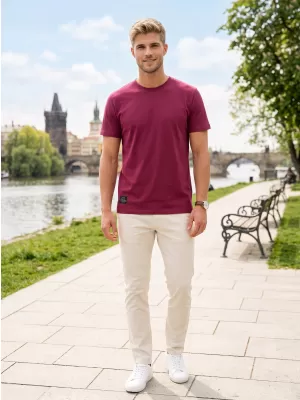 Мъжка тениска ALTISPORT NP/ALMST20001 БОРДО