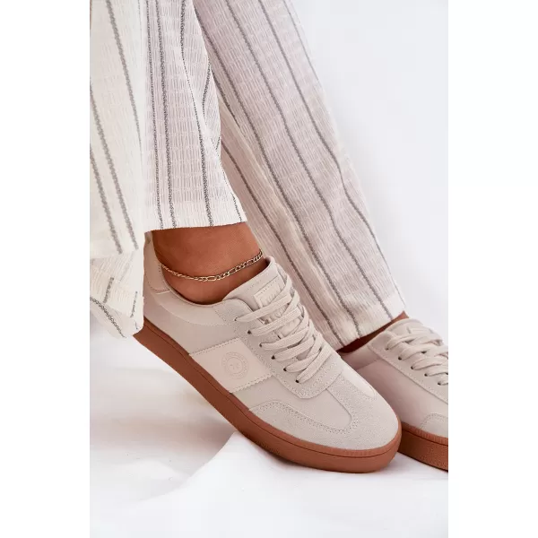  Дамски кецове BIG STAR SHOES RR274806 БЕЖОВО 