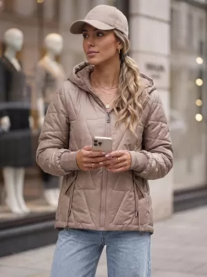 Дамско яке DSTREET TY5783 БЕЖОВО