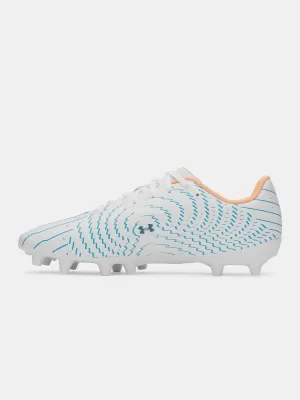 Футболни обувки UNDER ARMOUR U SHADOW CLUB 4 FG 6006232-101 БЯЛО