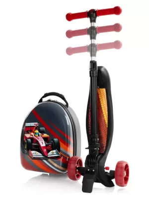 Детски куфар HEYS TURBO TOTS SCOOTER 13155 СЪСТЕЗАТЕЛНА КОЛА
