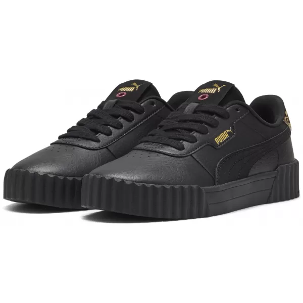  Дамски кецове PUMA CARINA 3.0 ANIMAL FLAIR 402642-02 PUMA BLACK/PUMA GOLD 