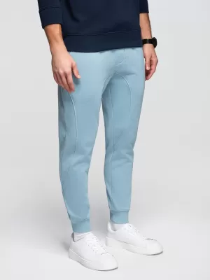 Мъжки спортен панталон OMBRE OM-PABS-0305 СИНЬО