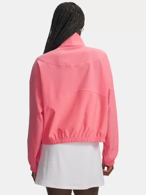 Дамско яке UNDER ARMOUR RIVAL WOVEN JACKET 1389631-600 РОЗОВО