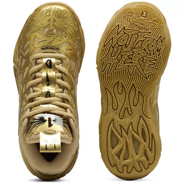  Детски баскетболни обувки PUMA MB.04 GOLDEN CHILD JR 311312-01 PUMA GOLD/МАТ ПУМА ЗЛАТО 