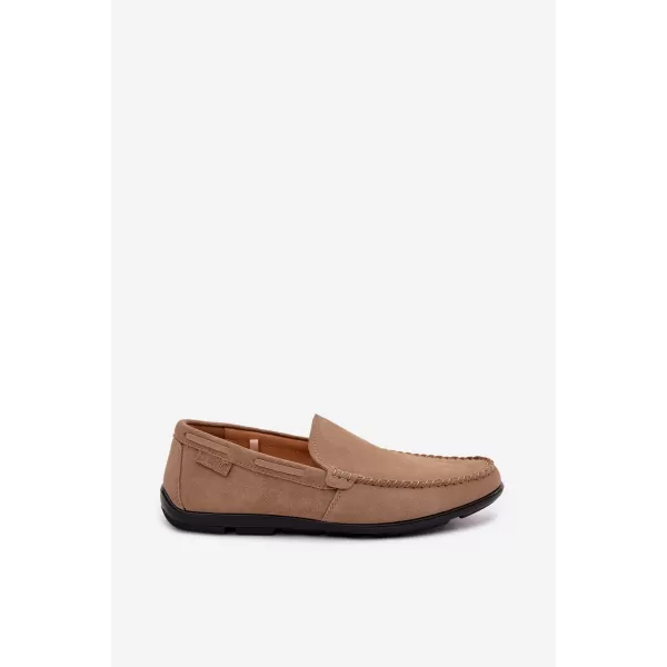  Мъжки мокасини BIG STAR SHOES TT174201 БЕЖОВО 