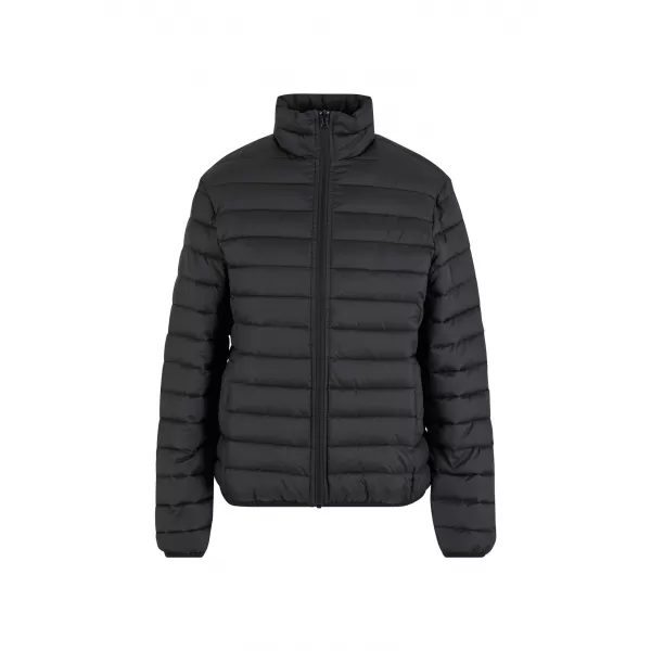  Дамско ватирано яке URBAN CLASSICS TB8711-00007 ЧЕРЕН 