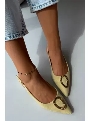 Дамски сандали BOTO XL-23 ЖЪЛТО