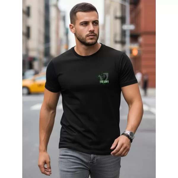  Мъжка тениска DSTREET NX0153R-BK ЧЕРЕН 