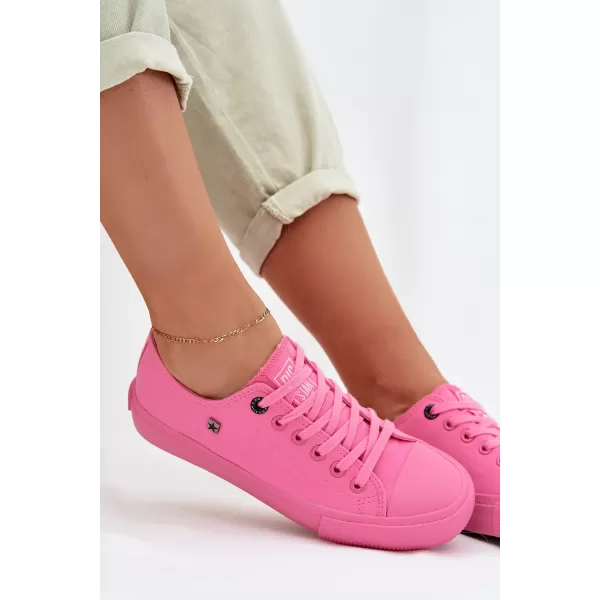  Дамски кецове BIG STAR SHOES TT274015 РОЗОВО 