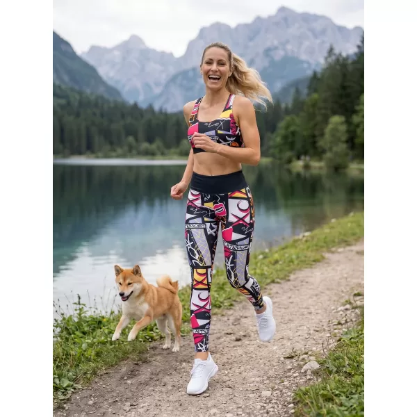  Дамски първокласни дълги функционални клинове (нови размери) ALTISPORT VOJ/ALW041LEG05 ЧЕРЕН 