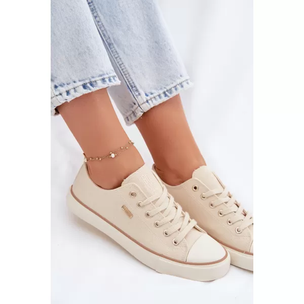  Дамски кецове BIG STAR SHOES TT274773 БЕЖОВО 