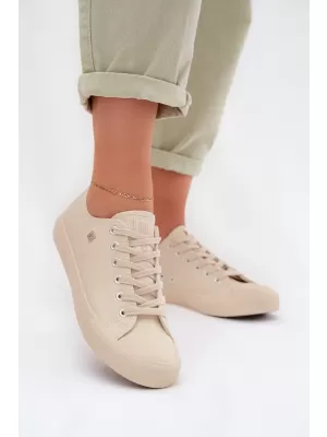 Дамски кецове BIG STAR SHOES TT274019 БЕЖОВО