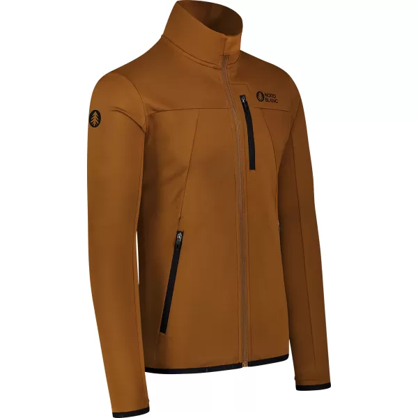  Мъжки суичър powerfleece NORDBLANC MORASS NBSFM8335 КАФЯВО 